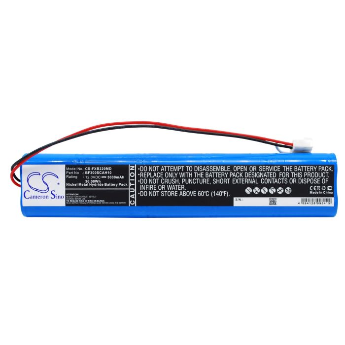 Fukuda ECG Cardimax FCP-2101, ECG Cardimax FCP-2201, ECG Cardimax FCP-2201G akku 3000mAh