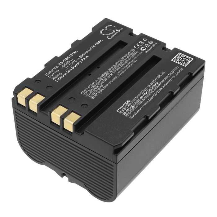 Leica mittalaitteen CS20, CS20 Controller yhteensopiva akku 6900mAh