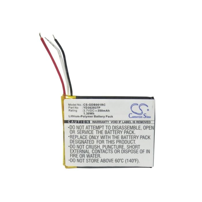 GoPro Hero 3, Hero 4, WIFI Remote ARMTE-001 yhteensopiva akku 350mAh