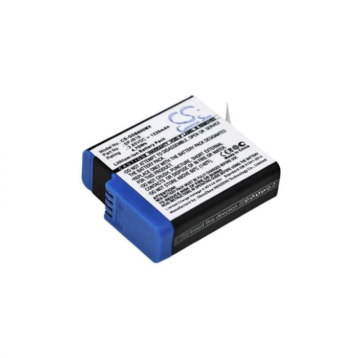 GoPro Hero 5 / 6 / 7 / 8 akku 1220mAh