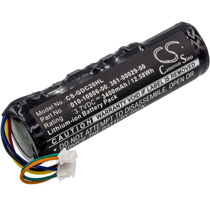Garmin koirapannan Astro System DC20 / DC20 yhteensopiva akku 3400mAh