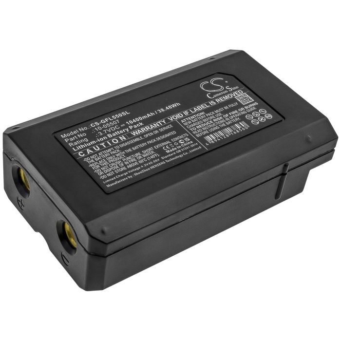 Geo-Fennel tutkimuslaitteen FL 500 / FL 550 yhteensopiva akku 10400mAh