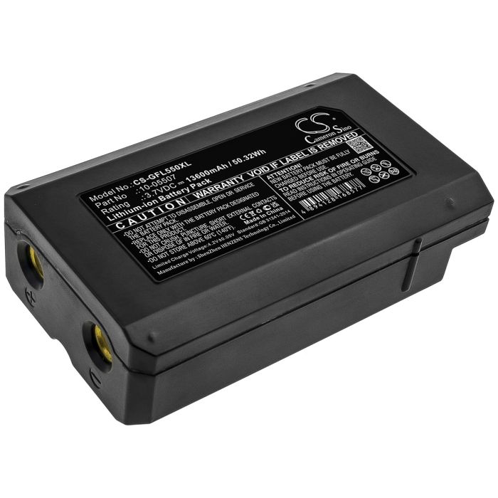 Geo-Fennel tutkimuslaitteen FL 500 / FL 550 yhteensopiva akku 13600mAh