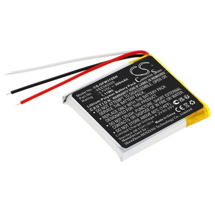 Golf Buddy älykellon WTX / WTX+ yhteensopiva akku 300mAh Golf Buddy älykellon WTX / WTX+ yhteensopiva akku 300mAh