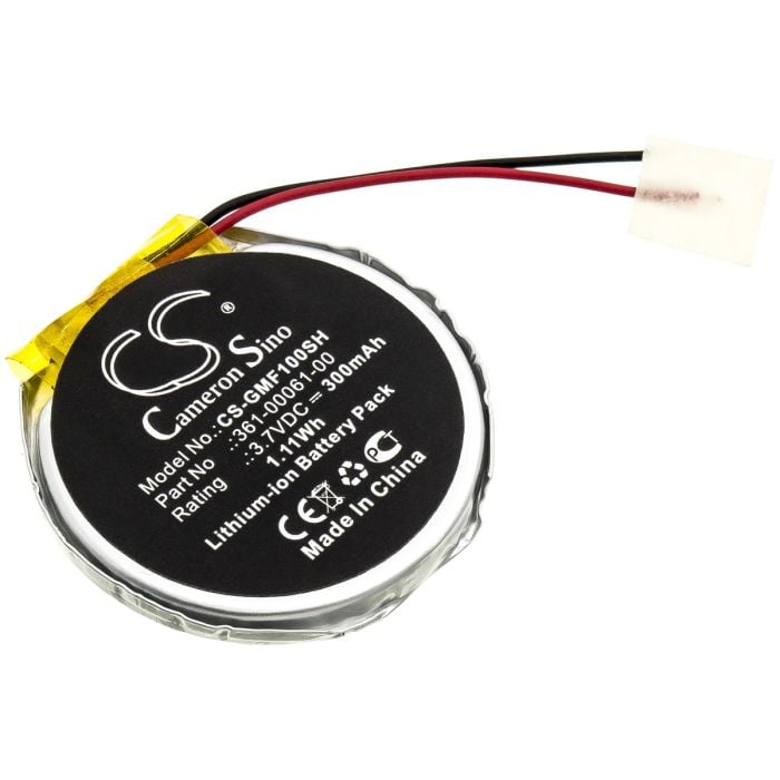 Garmin älykellojen Fenix 1 / Fenix 2 yhteensopiva akku 300mAh