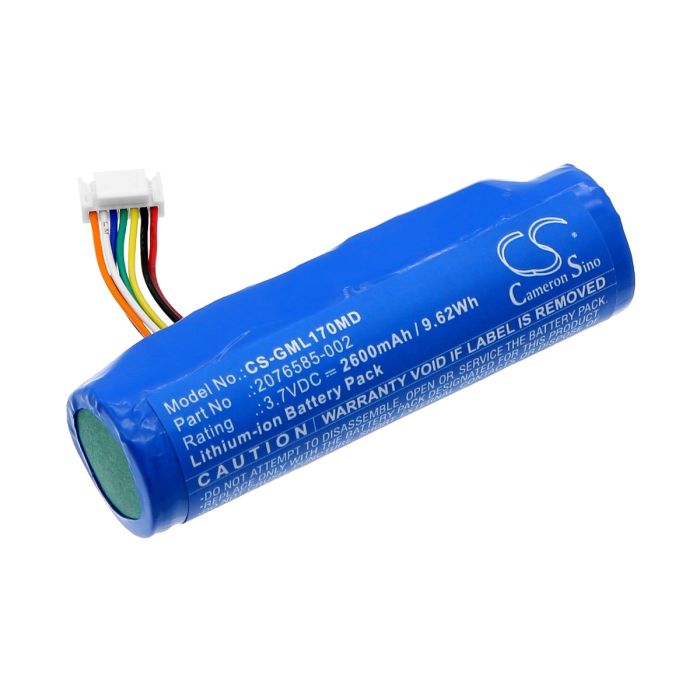 GE lääketieteellisen laitteen Mack Link yhteensopiva akku 2600mAh