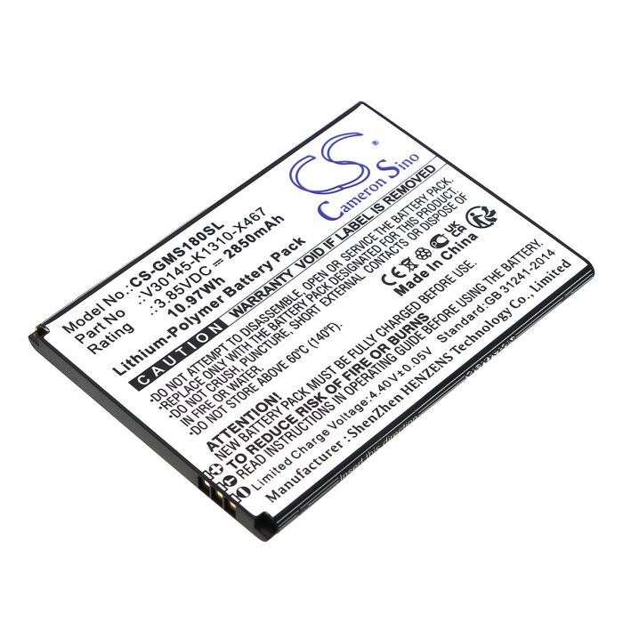 Gigaset matkapuhelimen GS180 yhteensopiva akku 2850mAh