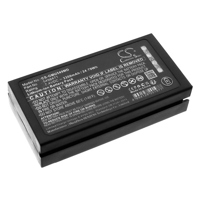 GE lääketieteellisen laitteen Portable Ultrasound Machine / Vscan Access yhteensopiva akku 3350mAh