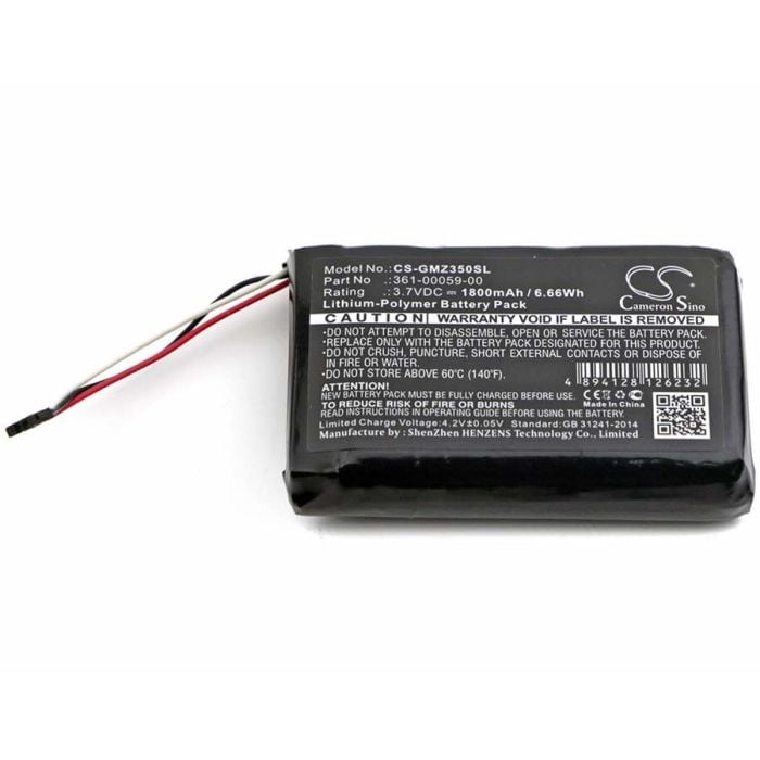 Garmin Zumo 350LM / 361-00059-00 Navigaattorin Akku