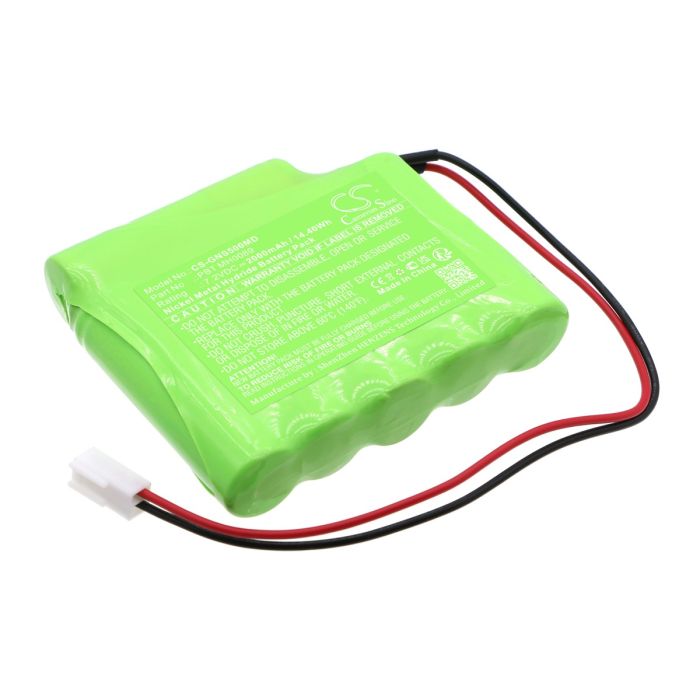 Globus lääketieteellisen laitteen Genesy 300 / Genesy 500 yhteensopiva akku 2000mAh