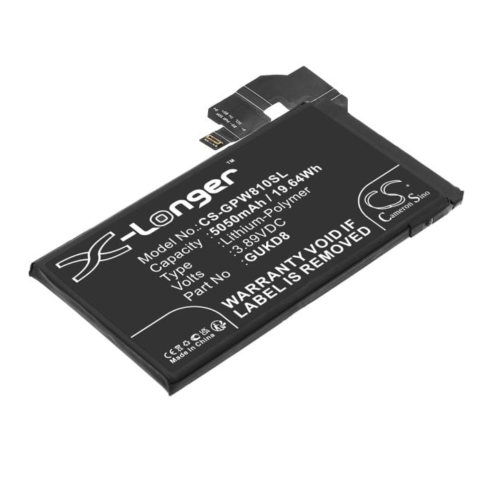 Google puhelimen Pixel 8 Pro yhteensopiva akku 5050mAh