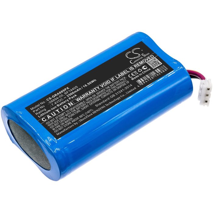 Gardena puutarhatyökalun ComfortCut 8893 / ComfortCut 8895 yhteensopiva akku 2500mAh
