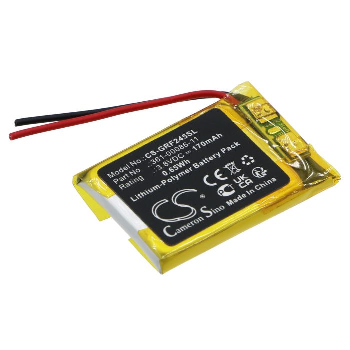 Garmin älykellon Forerunner 245 / Forerunner 245 Music yhteensopiva akku 170mAh