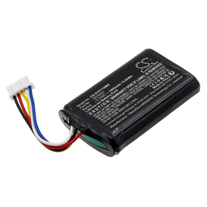 Getinge lääketieteellisen laitteen OP Table1160 yhteensopiva akku 1800mAh