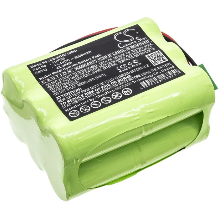 Hellige lääketieteellisen laitteen SCB2 Defibrillator yhteensopiva akku 3000mAh