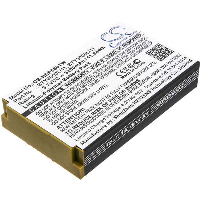 Huawei radiopuhelimen EP680 yhteensopiva akku 3200mAh
