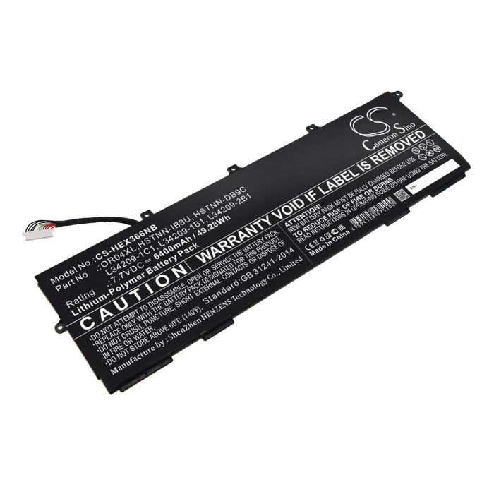 HP kannettavan tietokoneen EliteBook X360 830 G6 yhteensopiva akku 6400mAh