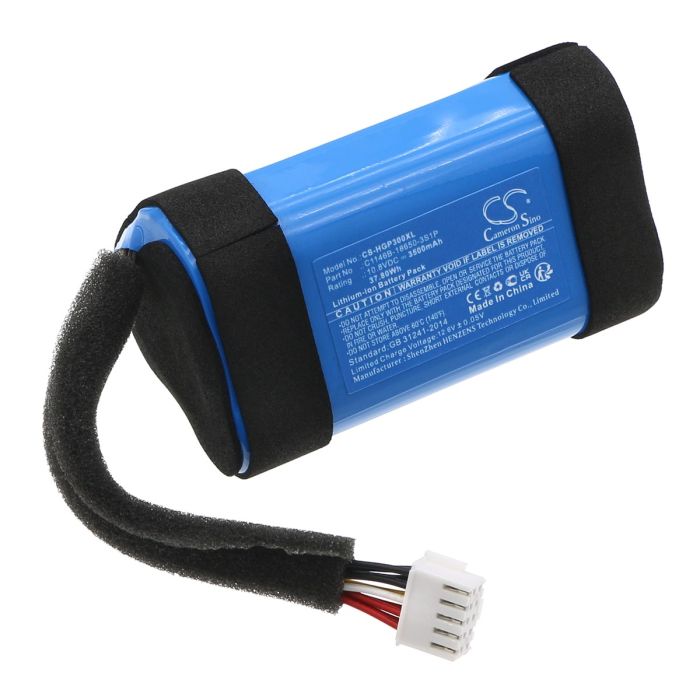 Harman/Kardon kaiuttimen GO + Play 3 yhteensopiva akku 3500mAh