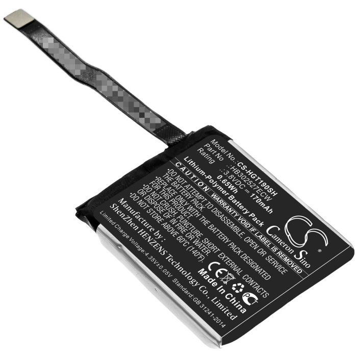 Huawei älykellojen Magic GT / TLS-B19 yhteensopiva akku 170mAh