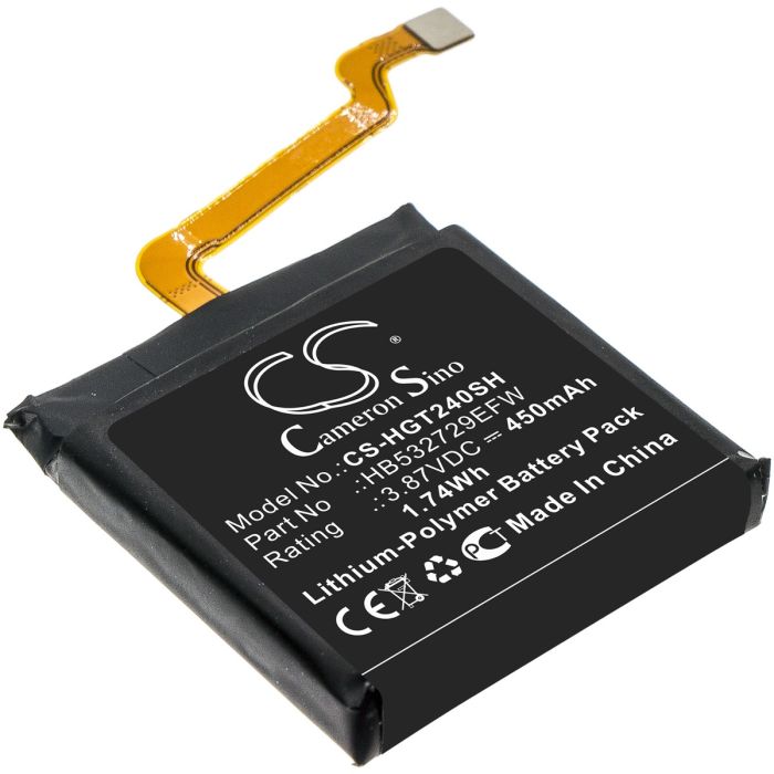 Huawei älykellojen GT2 Pro yhteensopiva akku 450mAh