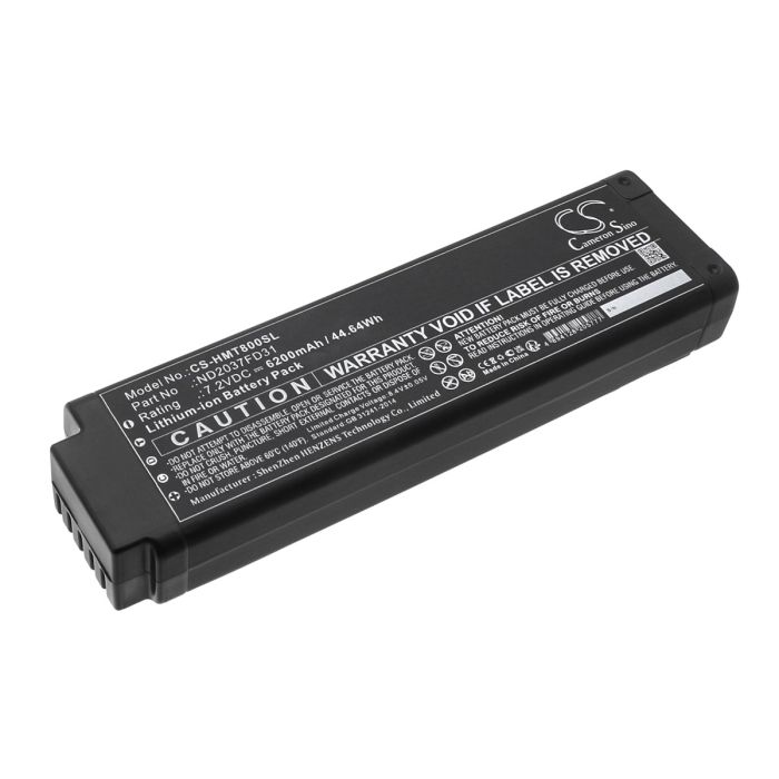 HITACHI tutkimuslaitteen X-MET8000 schlau / X-MET8000 optimal yhteensopiva akku 6200mAh
