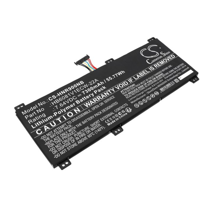 Honor kannettavan tietokoneen MagicBook Pro 4600H / HLYL-WFQ9 yhteensopiva akku 7300mAh