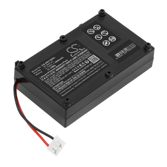 Honeywell tutkimuslaitteen BW Max XT II / BW GasAlert Max XT II yhteensopiva akku 3000mAh