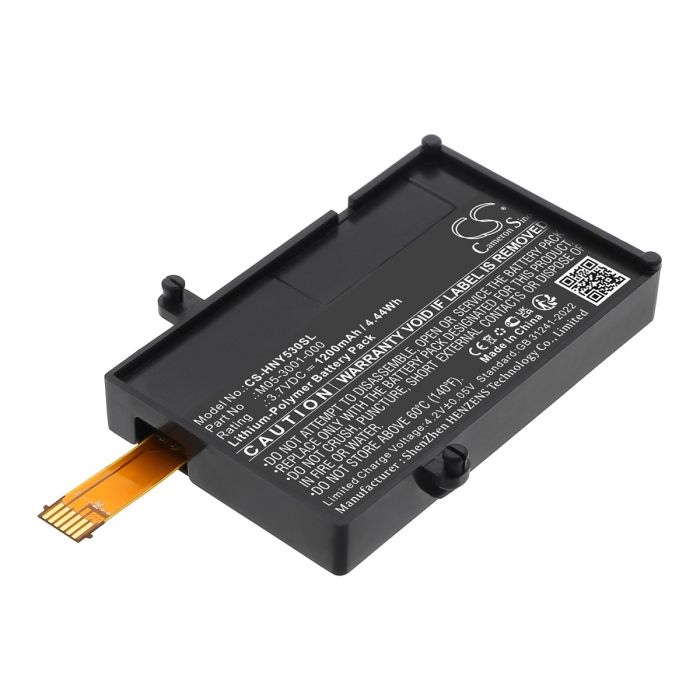 Honeywell mittalaitteen BW Icon + 4 Gas Detector H2S CO O2 & LEL / Flex yhteensopiva akku 1200mAh