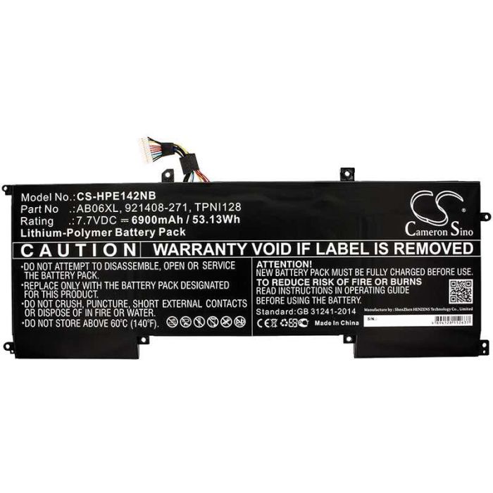HP Envy 13 / AB06XL akku 6900 mAh
