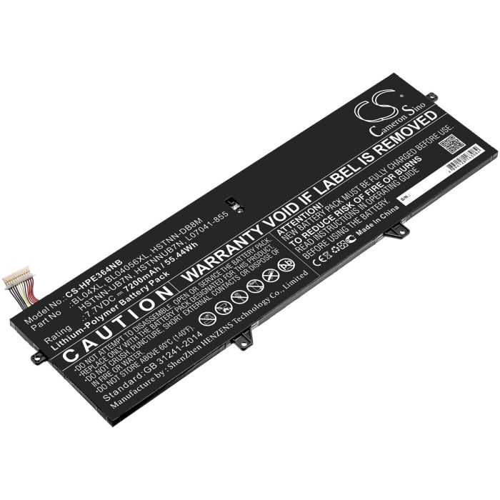 HP kannettavan tietokoneen ELITEBOOK X360 1040 G5 / EliteBook x360 1040 G5(3SH43AV yhteensopiva akku 7200mAh