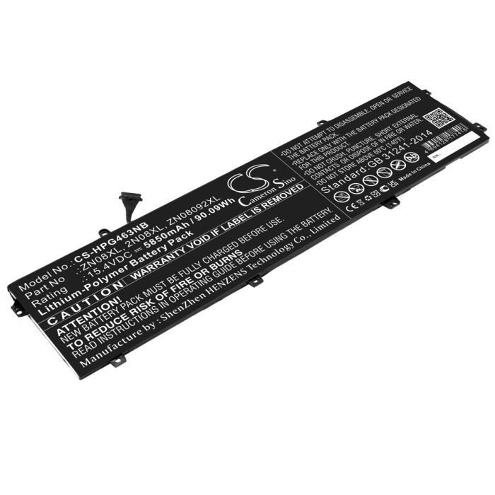 HP kannettavan tietokoneen ZBook Studio G3 V8N22PA / ZBook Studio G3 V8N23PA yhteensopiva akku 5850mAh
