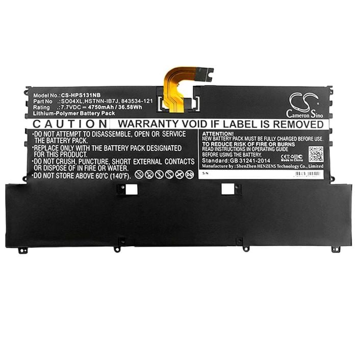 HP Spectre 13-V000 akku 4750 mAh