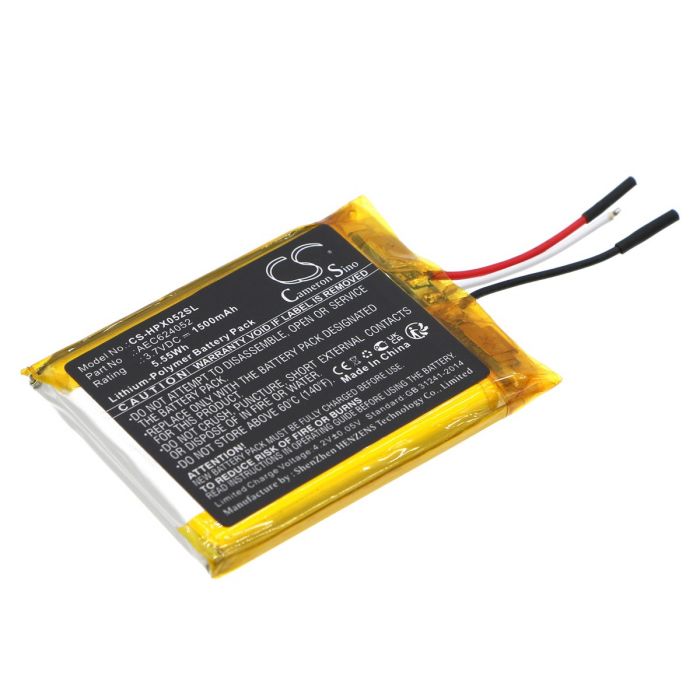 HyperX langattomien kuulokkeiden Cloud Alpha yhteensopiva akku 1500mAh