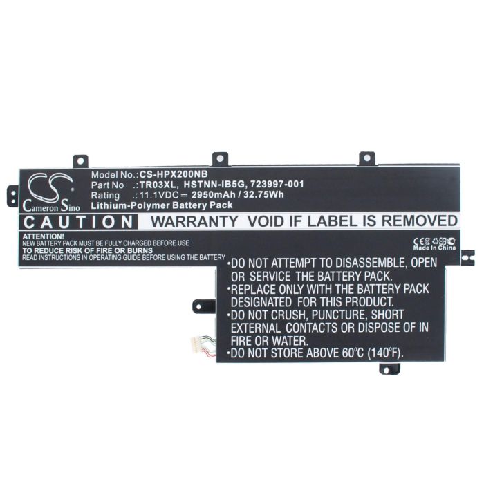 HP Split X2 13-G110DX, TPN-W110 akku 2950 mAh