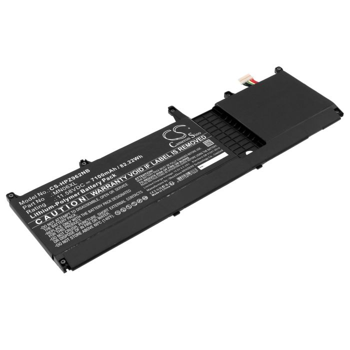 HP kannettavan tietokoneen ZBook Studio G9 / ZBook Studio G9 62U44EA yhteensopiva akku 7100mAh
