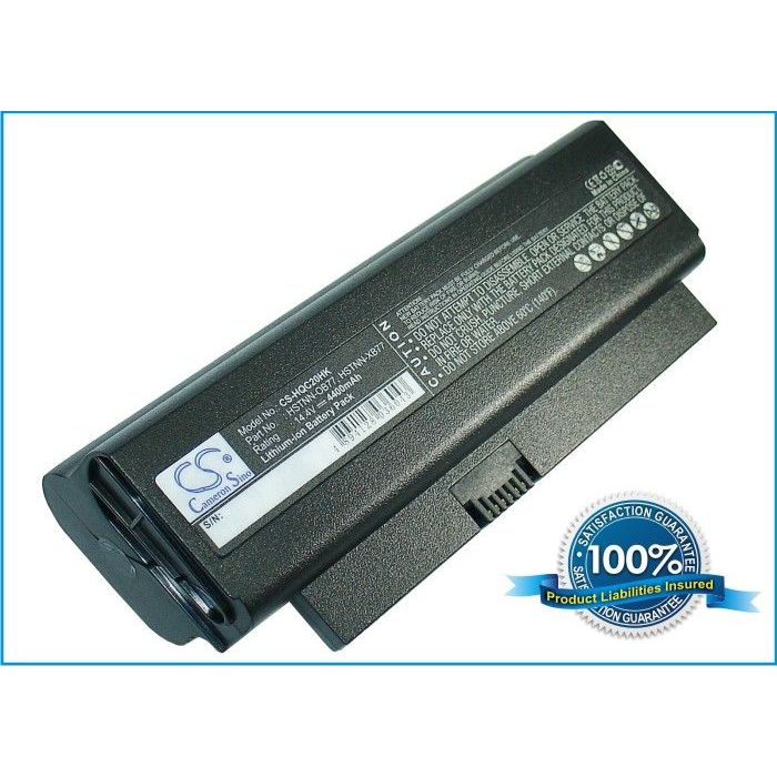 HP Business Notebook 2230s, Probook 4310s, Probook 4311s, Presario CQ20, akku 4400 mAh Musta