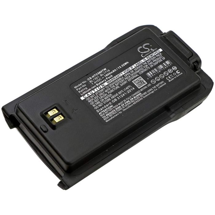 HYT TC-446S, TC-500S, TC-518 akku 1800mAh / 13.32Wh