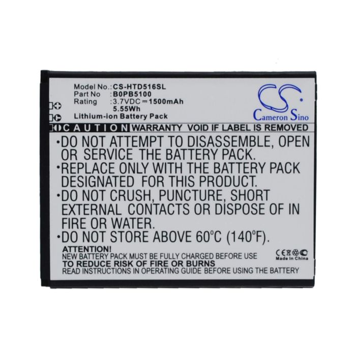 HTC D316, D316d, D516 akku 1500 mAh