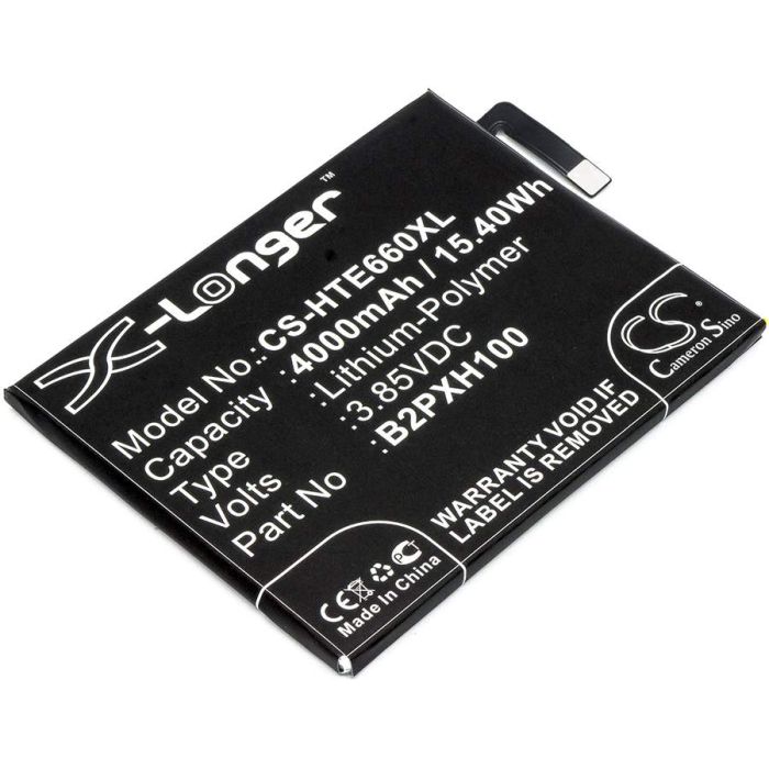 HTC 2PXH100, E66, One X10 akku 4000mAh