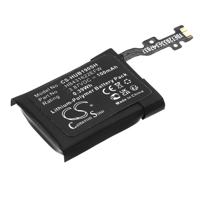 Huawei älykellon Band B6 / Band B7 yhteensopiva akku 100mAh