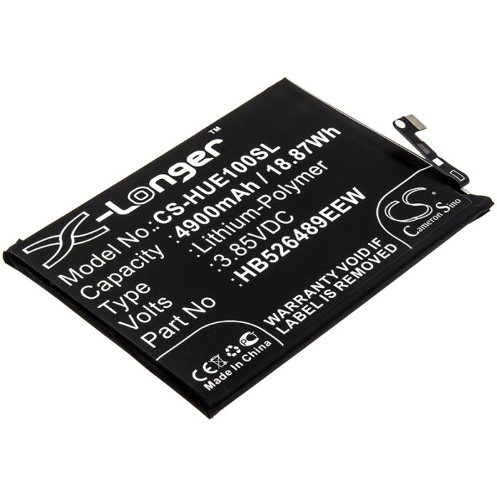 Huawei älypuhelinten Changwan 9A / Changxiang 10e yhteensopiva akku 4900mAh