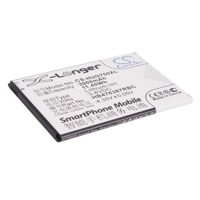 Huawei Ascend G750, Ascend G750-T00, Ascend G750-T01 akku 3000 mAh