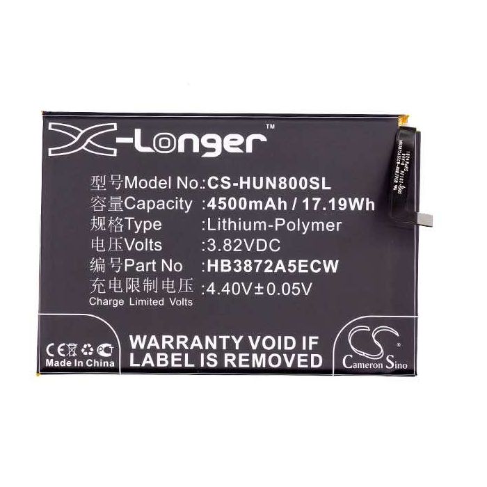 Huawei Honor Note 8 akku 4500 mAh