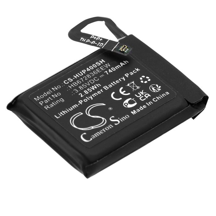 Huawei älykellon Watch GS Pro / Watch 4x yhteensopiva akku 740mAh