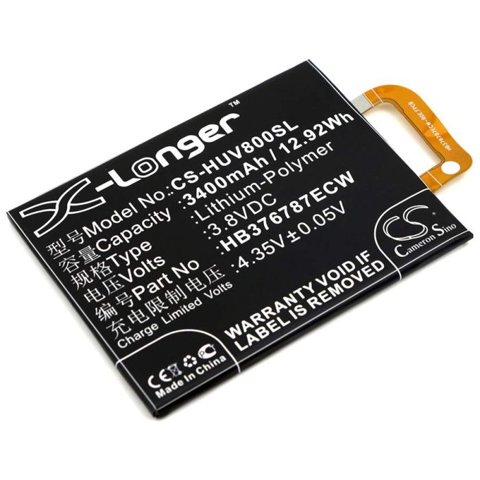 Huawei Honor V8, Honor V8 Premium, KNT-AL10 akku 3400mAh