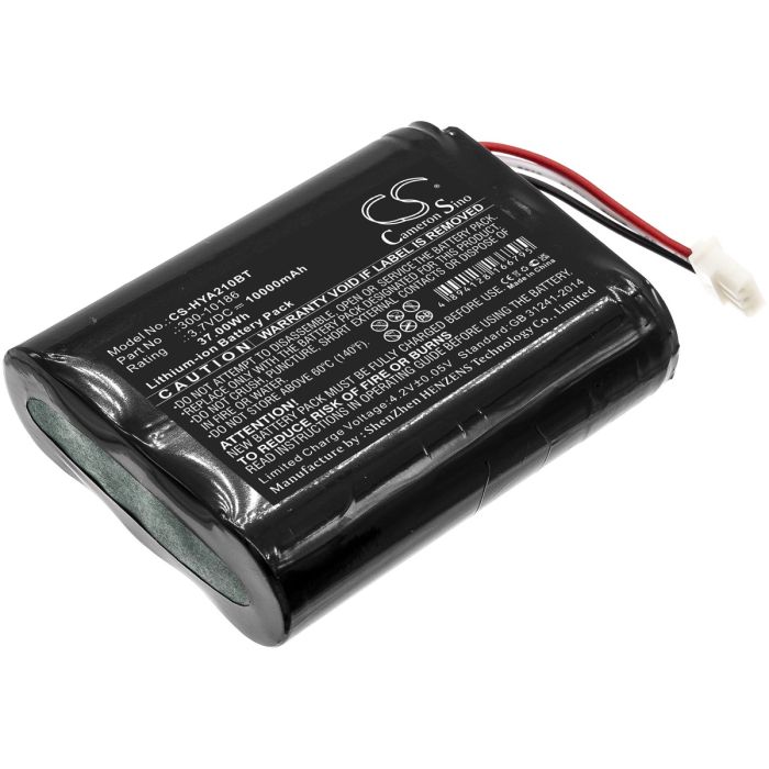 Honeywell hälytysjärjestelmien Pro 7 / AI05-2 yhteensopiva akku 10000mAh