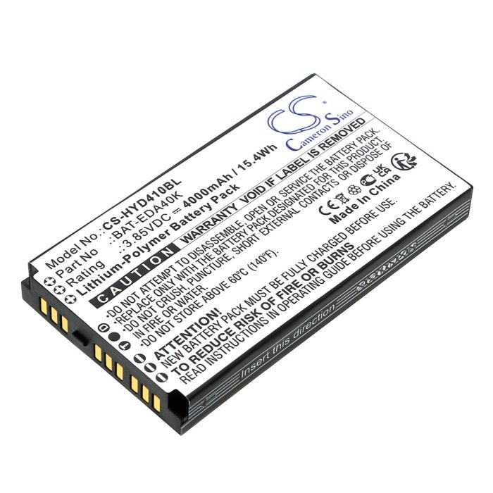 Honeywell viivakoodinlukijan EDA40K yhteensopiva akku 4000mAh