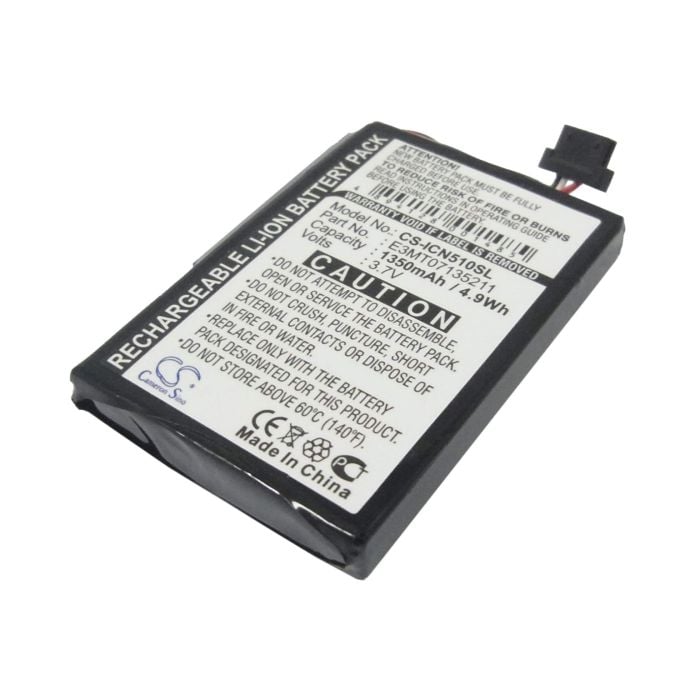 NAVMAN iCN 510, iCN 520, iCN 530 akku 1350mAh