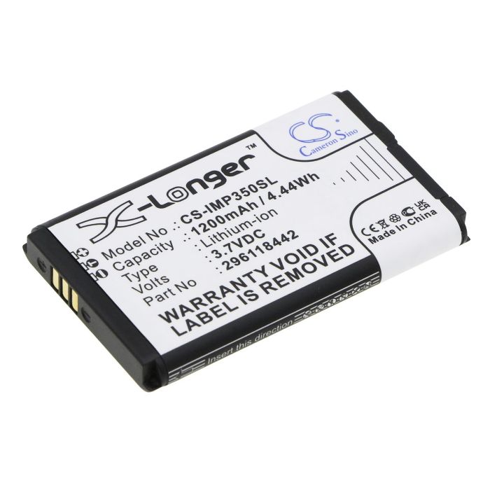 Ingenico iMP350, iMP350-01P1575A, IMP350-USBLU01A akku 1200mAh