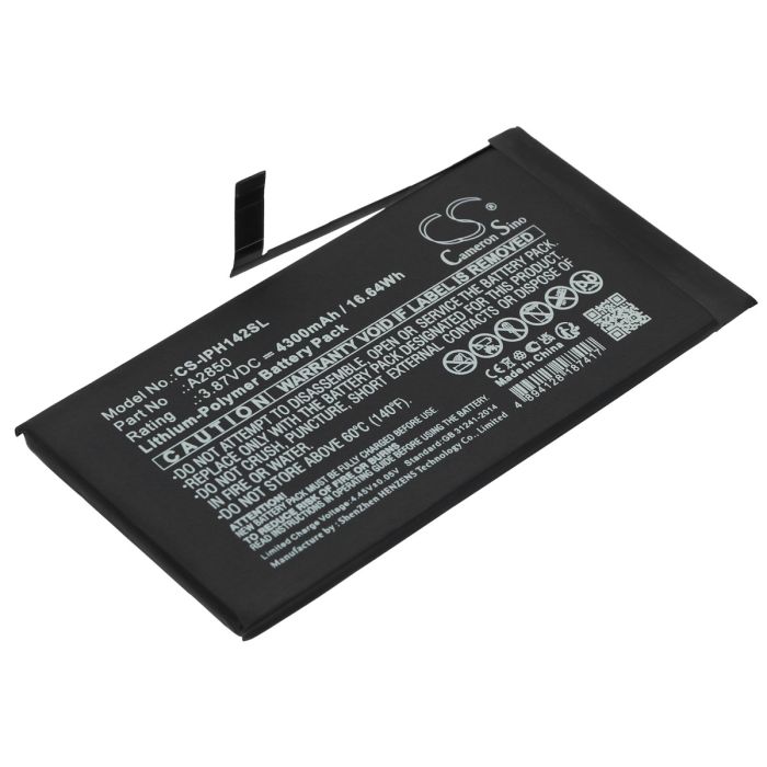 Apple iPhone 14 Plus yhteensopiva akku 4300mAh
